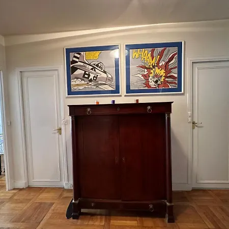 아파트 Arc De Triomphe Luxe Pour 4 파리