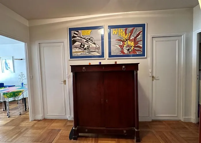 아파트 Arc De Triomphe Luxe Pour 4 파리